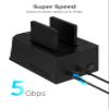 SABRENT USB Type C SATA 2.5 & 3.5 Dual Bay Hard Drive Docking Station | Offline Cloning | Up to 5Gbps | Tool Free Installation (EC-CH2B) view 4