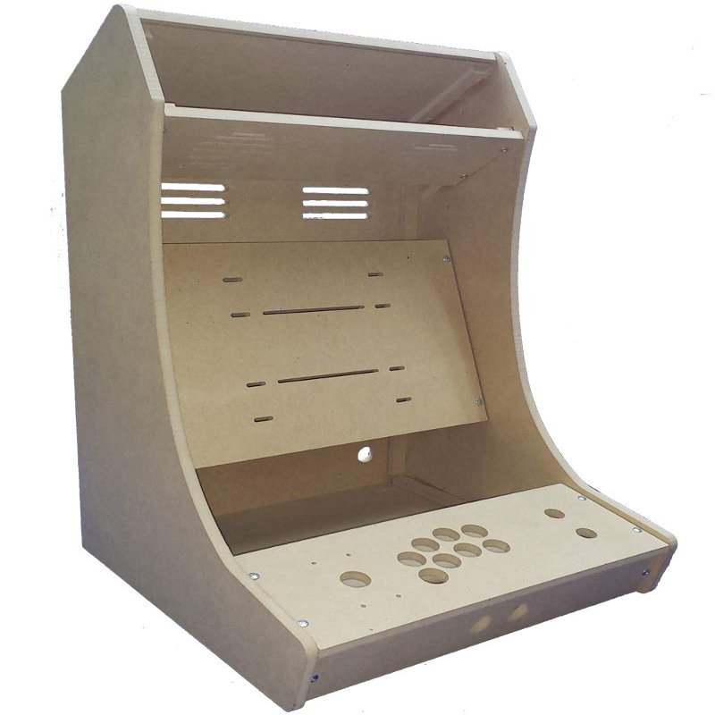 LEP1 Customs LVL23V Easy to Assemble Vertical 1 Player bartopTabletop Arcade Cabinet kit for 23 inches Screen Sanwa Style
