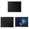 Decalrus - Protective Decal for The Samsung Galaxy Book Pro (13.3" Screen) Laptop Black Texture Snake Pattern wrap SNKsamsungGalaxybkPro13Black view 1