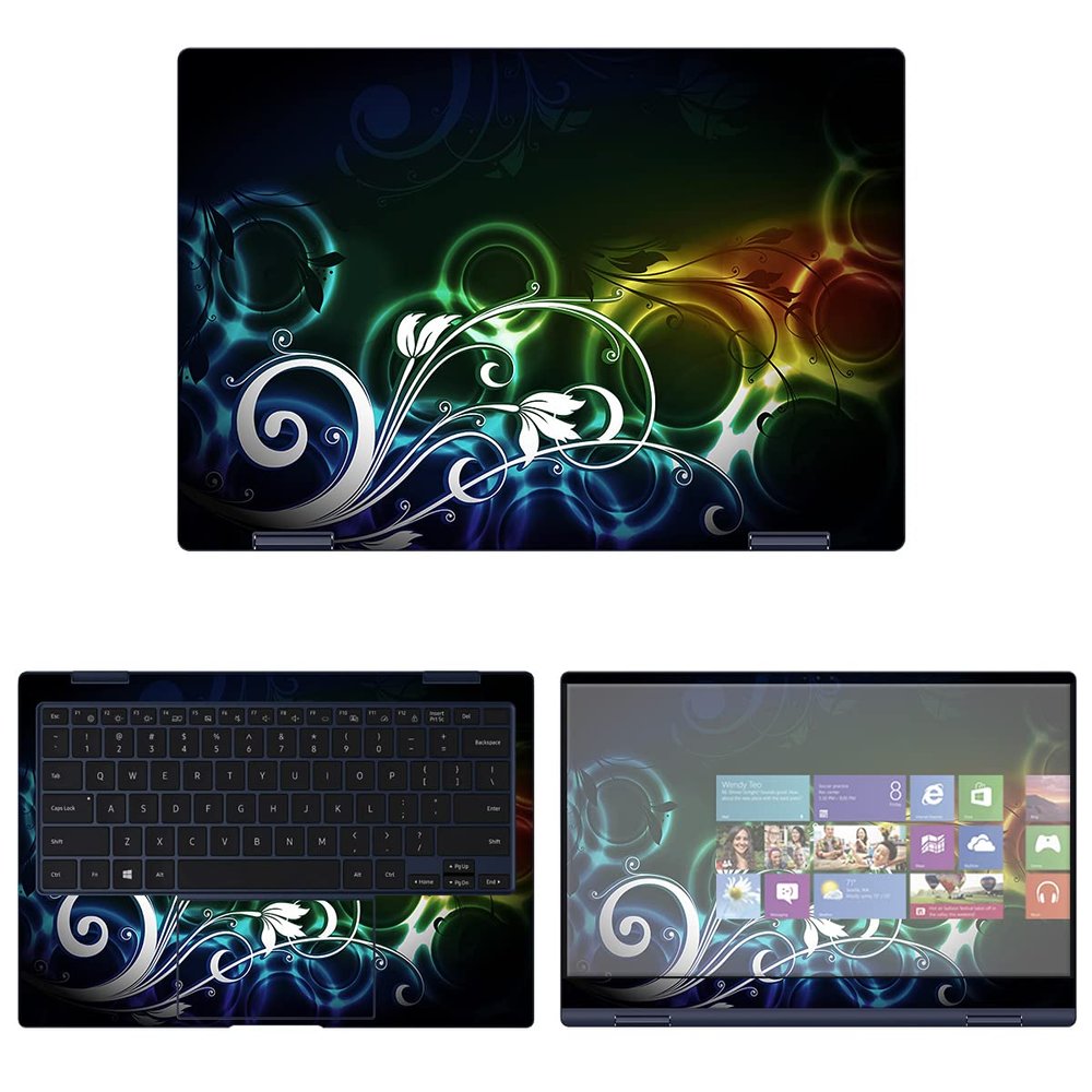 Decalrus - Protective Decal Sticker for The Samsung Galaxy Book Pro 360 (13.3" Screen) case Cover wrap SAgalaxybkPro360_13-120