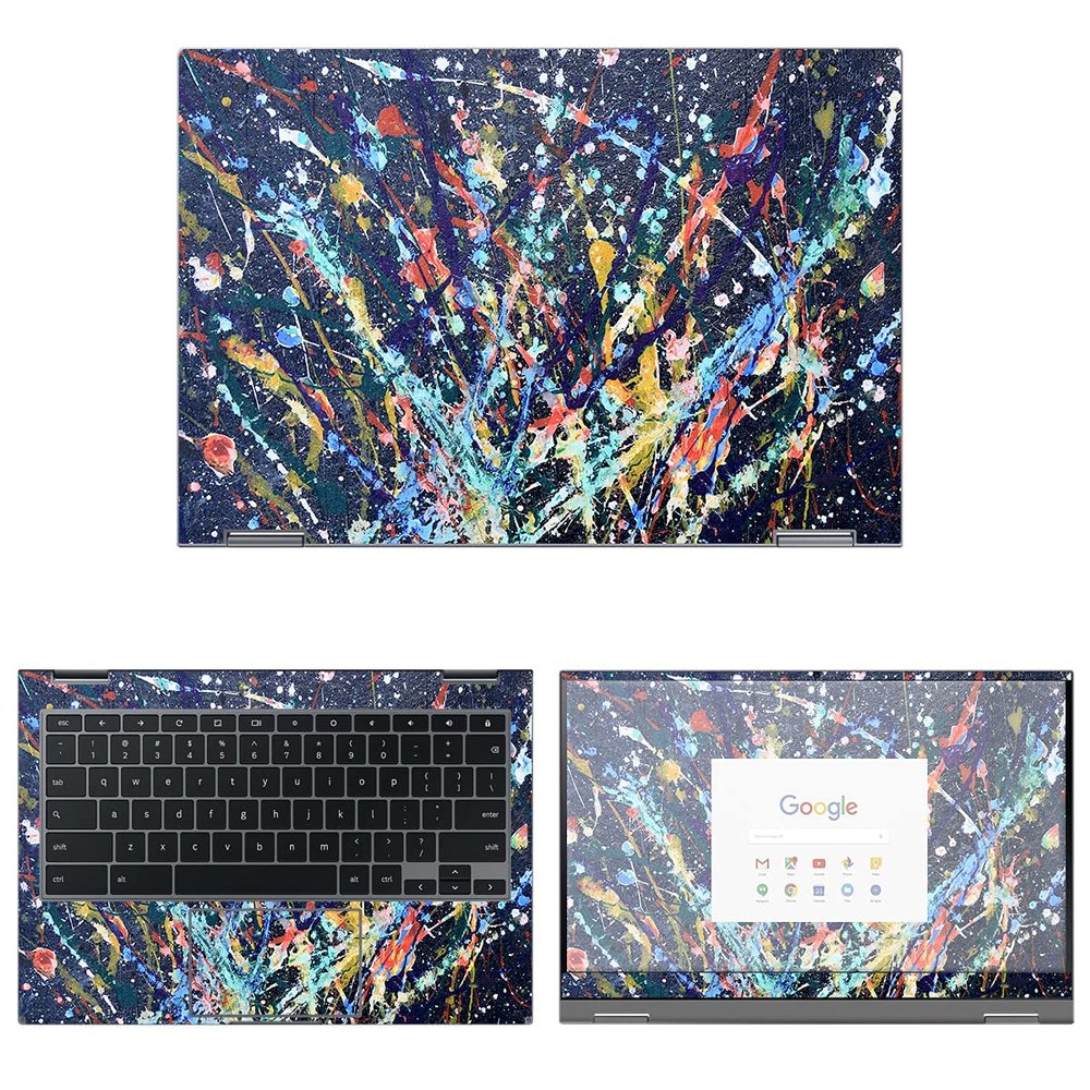 Decalrus - Protective Decal Sticker for The Samsung Galaxy Chromebook 2 XE530 (13.3" Screen) case Cover wrap SAgalaxyChrmbk2_13-239