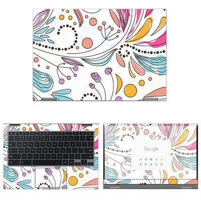Decalrus - Protective Decal Sticker for The Samsung Galaxy Chromebook 2 XE530 (13.3" Screen) case Cover wrap SAgalaxyChrmbk2_13-105