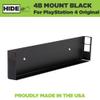 HIDEit Mounts 4 Pro Bundle, Wall Mounts for PS4 Original and Controller, Steel Wall Mounts for Original PlayStation 4 and One Rubber Dipped Controller Mount view 2