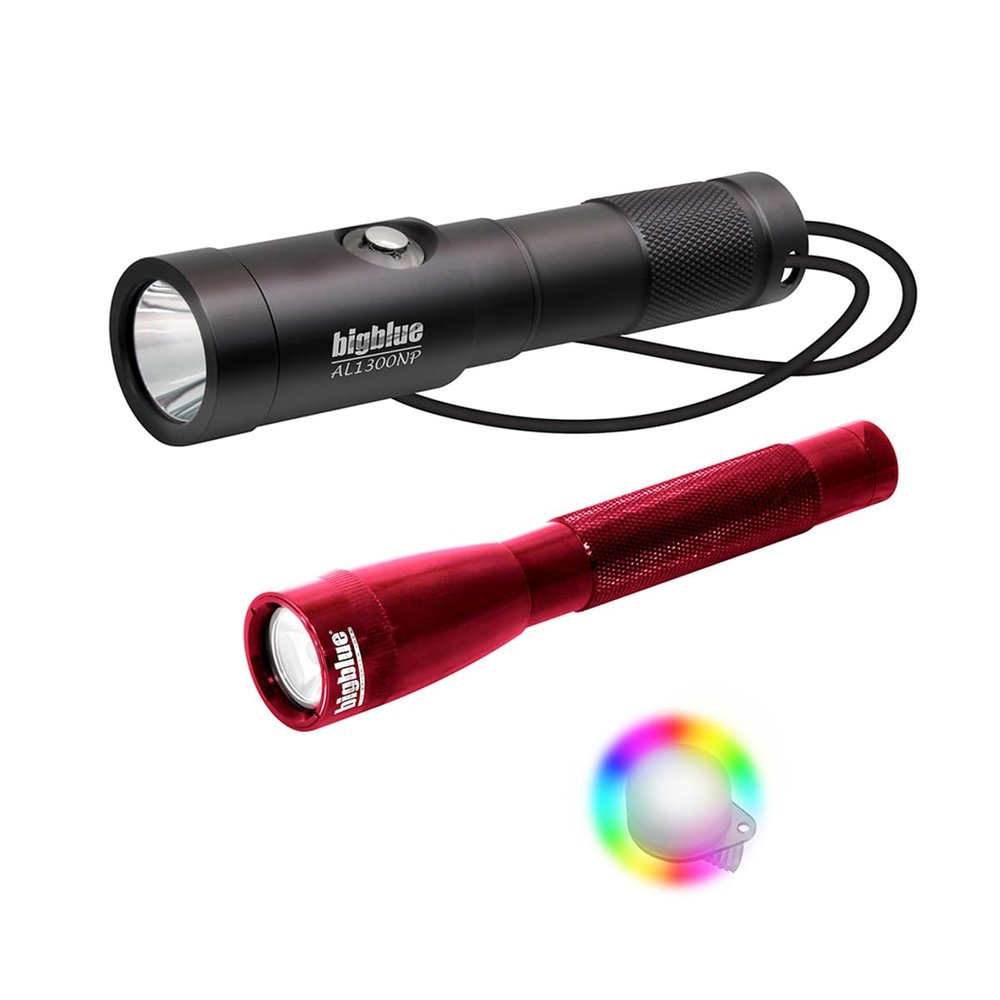 Bigblue Combo Pack: AL1300N AL250 Rainbow EZ Clip - Red