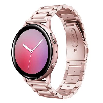 AISPORTS Compatible for GTR 2/GTR 2e/GTR 47mm/Stratos Band Stainless Steel for Women Men, 22mm Quick Release Band Sport Wristband Metal Bracelet Replacement Band for Garmin Vivoactive 4