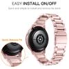 AISPORTS Compatible for GTR 2/GTR 2e/GTR 47mm/Stratos Band Stainless Steel for Women Men, 22mm Quick Release Band Sport Wristband Metal Bracelet Replacement Band for Garmin Vivoactive 4 view 2