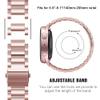 AISPORTS Compatible for GTR 2/GTR 2e/GTR 47mm/Stratos Band Stainless Steel for Women Men, 22mm Quick Release Band Sport Wristband Metal Bracelet Replacement Band for Garmin Vivoactive 4 view 4