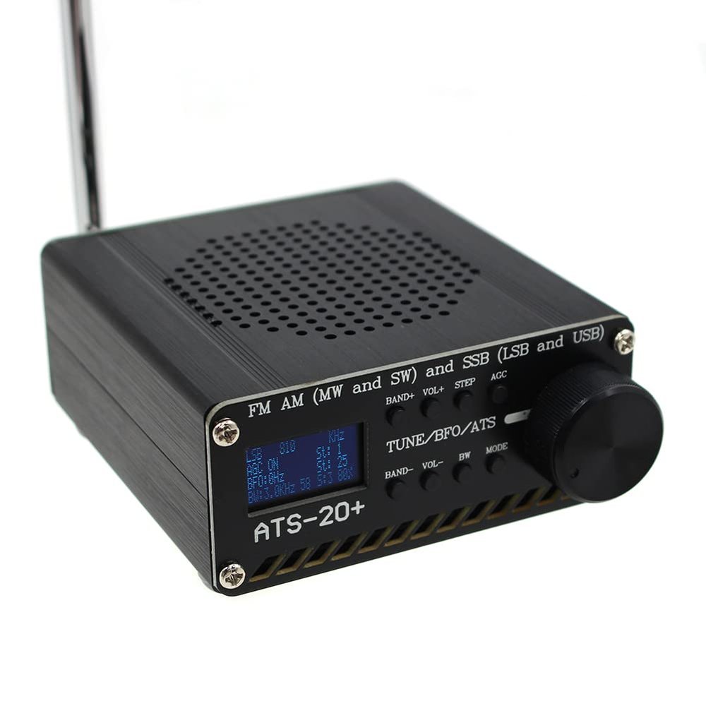 ANYSECU Shortwave AM FM Radio ATS-20 Plus AIR Band DSP Full Band (MW & SW) SSB (LSB & USB) Scanner Portable Radio