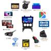 Android 10.0 Touch Screen Car Stereo, for Peugeot 3008 2013-2018 Supports Bluetooth Voice Call/USB/GPS Navigation/AUX Input/FM/WiFi/Mirror Link/Rear View Camera/SWC,B Octa core,4G WiFi 2+32 view 3