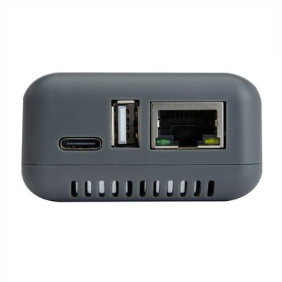 LOYALTY-SECU BLE RJ45 Print Server | USB to Network Printer Adapter with BLE and LAN Connection | 1-Port USB 2.0 for Home, Office, and Shared Printing