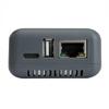 LOYALTY-SECU BLE RJ45 Print Server | USB to Network Printer Adapter with BLE and LAN Connection | 1-Port USB 2.0 for Home, Office, and Shared Printing view 1