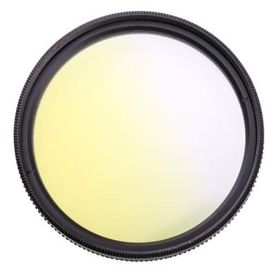 Camera Filter Color Filter Color Filter Adjustable Gradient Gradient red Blue Green Orange Purple Yellow Camera Accessories Protect Lens Filter (Caliber : 49mm, Color : Grad Yellow)