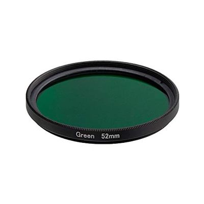 Camera filter Color filters for digital SLR camerasColor filters all red, yellow, green and blue 49MM 52MM 55 58MM 62MM 67MM 72MM 77MM Protect lens filter (Caliber : 72mm, Color : Green)