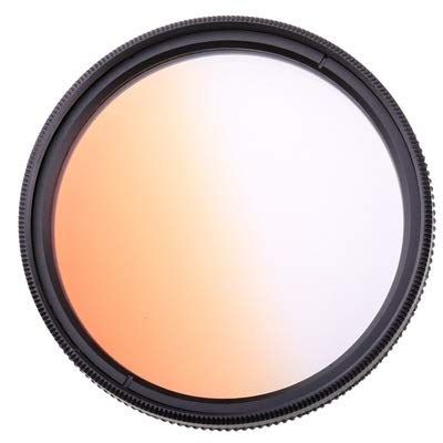 Camera Filter Color Filter Color Filter Adjustable Gradient Gradient red Blue Green Orange Purple Yellow Camera Accessories Protect Lens Filter (Caliber : 58mm, Color : Grad Orange)