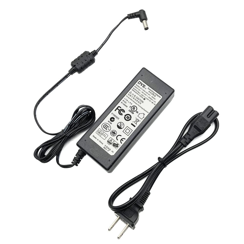 DVE DSA-42D-48 AC/DC Power Adapter 48V 0.63A Power Charger 30W with Power Cord
