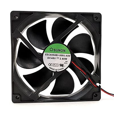 EEC0254B3-000U-A99 SUNON 48V 120mm Fan 48V 2.60W 12025 Cooling Fan