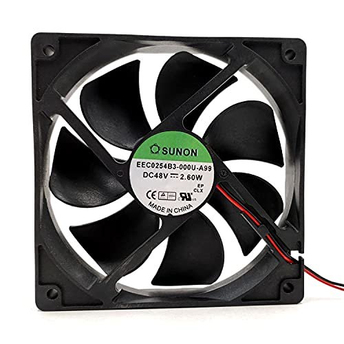 EEC0254B3-000U-A99 SUNON 48V 120mm Fan 48V 2.60W 12025 Cooling Fan
