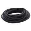 Bettomshin 1Pcs Corrugated Tube Wire Conduit PP Polyethylene Tubing Non Split Flexible Wire Pipe Hose 14.3mm Inner Dia 18.5mm Outer Dia 8M Long for Liquid Cable Cover Sleeve Black view 1