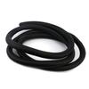 Bettomshin Corrugated Tube Wire Conduit PP Polyethylene Tubing Split Flexible Wire Pipe Hose 36mm Inner Dia 42.5mm Outer Dia 4.5M Long for Liquid Cable Cover Sleeve Black 1pcs view 1
