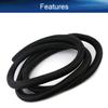 Bettomshin Corrugated Tube Wire Conduit PP Polyethylene Tubing Split Flexible Wire Pipe Hose 36mm Inner Dia 42.5mm Outer Dia 4.5M Long for Liquid Cable Cover Sleeve Black 1pcs view 4