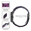FitTurn Resin Bands Compatible with Amazfit Bip/GTS/GTS 2/GTS 2e/GTS 2 Mini Watch Replacement 20mm Stylish Bracelet Resin Sport Strap Wristbands for Amazfit GTR 42mm (Purple) view 2