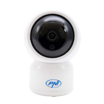 PNI Video Surveillance Camera IP390T 1080P with PTZ WiFi H264 + Supports 128GB microSD, Night Vision, Tuya Application, P2P