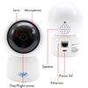 PNI Video Surveillance Camera IP390T 1080P with PTZ WiFi H264 + Supports 128GB microSD, Night Vision, Tuya Application, P2P view 3