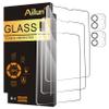 Ailun Screen Protector for iPad Pro 11 inch 2022/2021/2020 (4th/3rd/2nd Generation) 3 Pack + 2 Pack Camera Lens Protector,Tempered Glass,Face ID & Apple Pencil & Case Compatible view 1