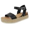ZBYY Womens Open Toe Casual Ankle Strap Sandals Buckle Espadrilles Flatform Wedge Casual Sandals Comfort Dress Shoes view 4