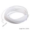 Aicosineg 32.81FT PET Braid Cable Sleeving Flexible Wire Mesh Sleeve Wire Braided Protective Sleeve 0.13in Wrap Protector for Power Cord Protection Flame Retardant Cable Manage White view 3