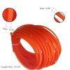 Aicosineg 32.8FT Cable Sleeve PET Braid Cable Sleeving Flexible Wire Mesh Sleeve Wire Braided Protective Sleeve for Cable Solid Tube Power Cord Protection Flame Retardant Cable Manage Orange view 3