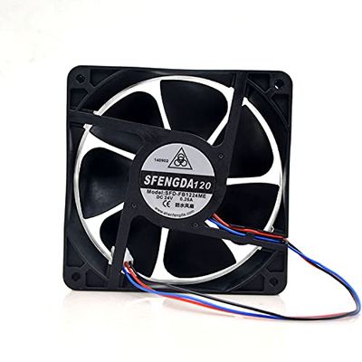 SFD-FB1224ME 24V 120mm Fan 24V 0.25A 12038 3-pin Chassis Cooling Fan
