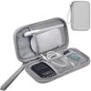 Electronic Organizer Small Travel Cable Organizer Bag, Digital Gadget Organizer Case, Waterproof Travel Gear Storage Carrying Sleeve Pouch for Cable, USB, Earphones, Portable Hard Drives, Power Banks view 1