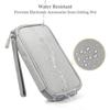 Electronic Organizer Small Travel Cable Organizer Bag, Digital Gadget Organizer Case, Waterproof Travel Gear Storage Carrying Sleeve Pouch for Cable, USB, Earphones, Portable Hard Drives, Power Banks view 3