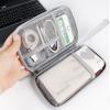 Electronic Organizer Small Travel Cable Organizer Bag, Digital Gadget Organizer Case, Waterproof Travel Gear Storage Carrying Sleeve Pouch for Cable, USB, Earphones, Portable Hard Drives, Power Banks view 4