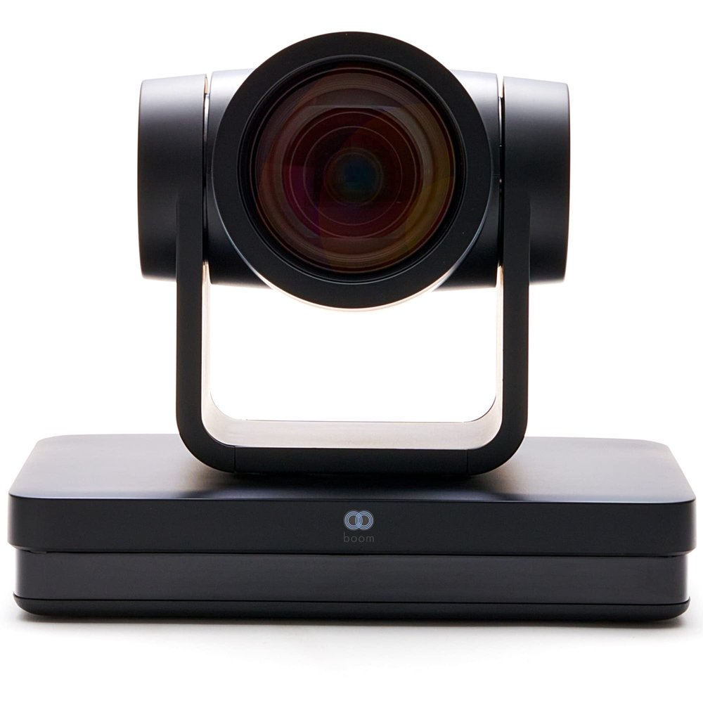 Boom Magna 4K UHD PTZ Conference Camera  Zoom Certified, 12 Optical Zoom, USB 3.0, HDMI, POE, LAN, RS232/RS485, Streaming Over IP, Remote Control PTZ Camera for Meeting Rooms & Broadcast
