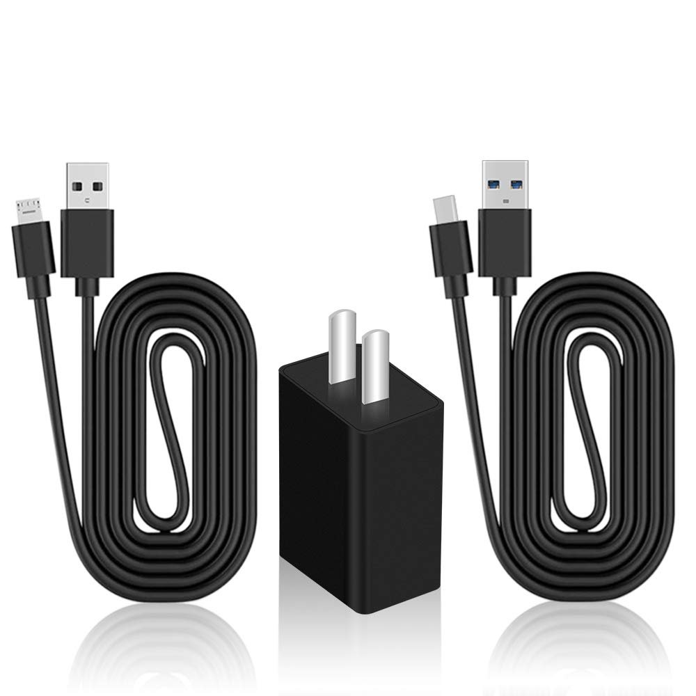 Quick Charging Multi Function Dual USB Charing Port Power Adapter High Efficiency Transmission Speed Type C Cable w/Micro USB Cable Compatible with Samsung Galaxy Note 10 SM-N970U