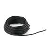 Aicosineg 32.81ft PET Flexible Braided Cable Sleeve 0.16inch Width Wire Loom Sleeving and Organizer Flexible Wire Mesh Sleeve for TV Audio PC Cords from Pets Chewing Black view 1