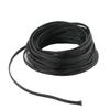 Aicosineg 32.81ft PET Flexible Braided Cable Sleeve 0.16inch Width Wire Loom Sleeving and Organizer Flexible Wire Mesh Sleeve for TV Audio PC Cords from Pets Chewing Black view 4