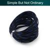 Aicosineg Cable Sleeve Braided Sleeving PET Wire Loom Tubing Cable 32.81ft-1/4inches Wrap Protector for HiFi Audio and Video Headphone Cable Protect Wires from Chewing of Pets Black and Blue view 2
