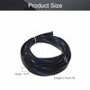 Aicosineg Cable Sleeve Braided Sleeving PET Wire Loom Tubing Cable 8.2ft-4/9inches Wrap Protector for HiFi Audio and Video Headphone Cable Protect Wires from Chewing of Pets Black and Blue view 2