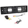 170 Night Vision Angle Waterproof Shockproof Universal European License Plate Holder Car Rear View Kit Reverse Parking Backup Camera with 4 LEDS view 1