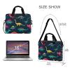 ALAZA Cute Dinosaurs Laptop Messenger Bag Case Sleeve Briefcase for Men Women, Multicolor view 3