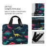 ALAZA Cute Dinosaurs Laptop Messenger Bag Case Sleeve Briefcase for Men Women, Multicolor view 4