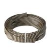Aicosineg 16.4ft PET Flexible Braided Cable Sleeve 0.55inch Width Wire Loom Sleeving and Organizer Flexible Wire Mesh Sleeve Wrap Protector for TV Audio PC Cords from Pets Chewing Black and Gold view 1