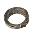 Aicosineg 16.4ft PET Flexible Braided Cable Sleeve 0.55inch Width Wire Loom Sleeving and Organizer Flexible Wire Mesh Sleeve Wrap Protector for TV Audio PC Cords from Pets Chewing Black and Gold view 2
