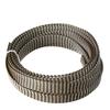 Aicosineg 16.4ft PET Flexible Braided Cable Sleeve 0.55inch Width Wire Loom Sleeving and Organizer Flexible Wire Mesh Sleeve Wrap Protector for TV Audio PC Cords from Pets Chewing Black and Gold view 4