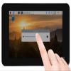 7inch Capacitive Touch Display for Raspberry Pi, with Protection Case, DSI Interface, 800480,Supports Pi 4B view 2