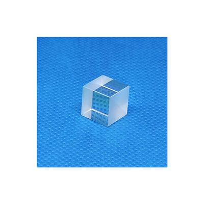 10mm Dia 650nm Red PBS Transparent Polarizing Beam Splitter Cube Laser Lens