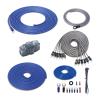 Recoil RCK46 True 4 Gauge Complete 6-Channel CCA Amplifier Wiring Kits with OFC RCA Cable view 1